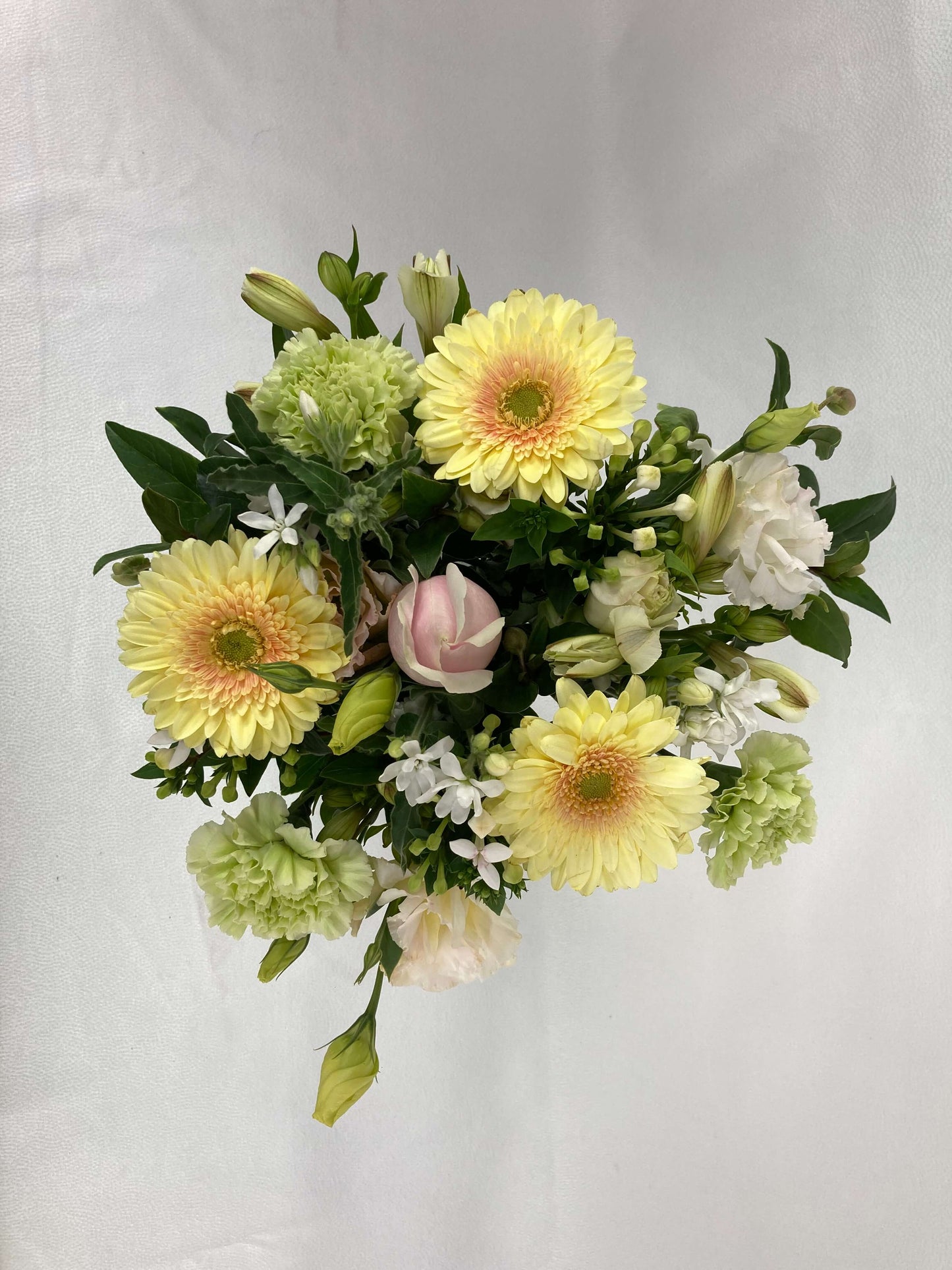 Our pastel posy from above