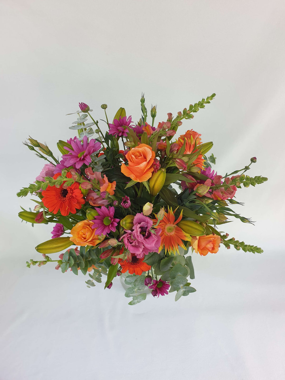 18+ Pink And Orange Bouquet Pink and Orange Bouquet | Fresh Flowers – Aromaunga Baxters Flowers
